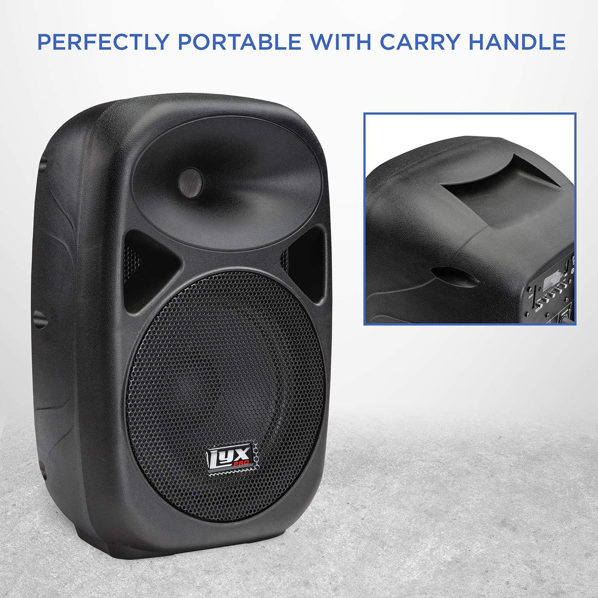 10" Passive DJ PA Speaker System, 8 Ohm, Pack of 2 J375642