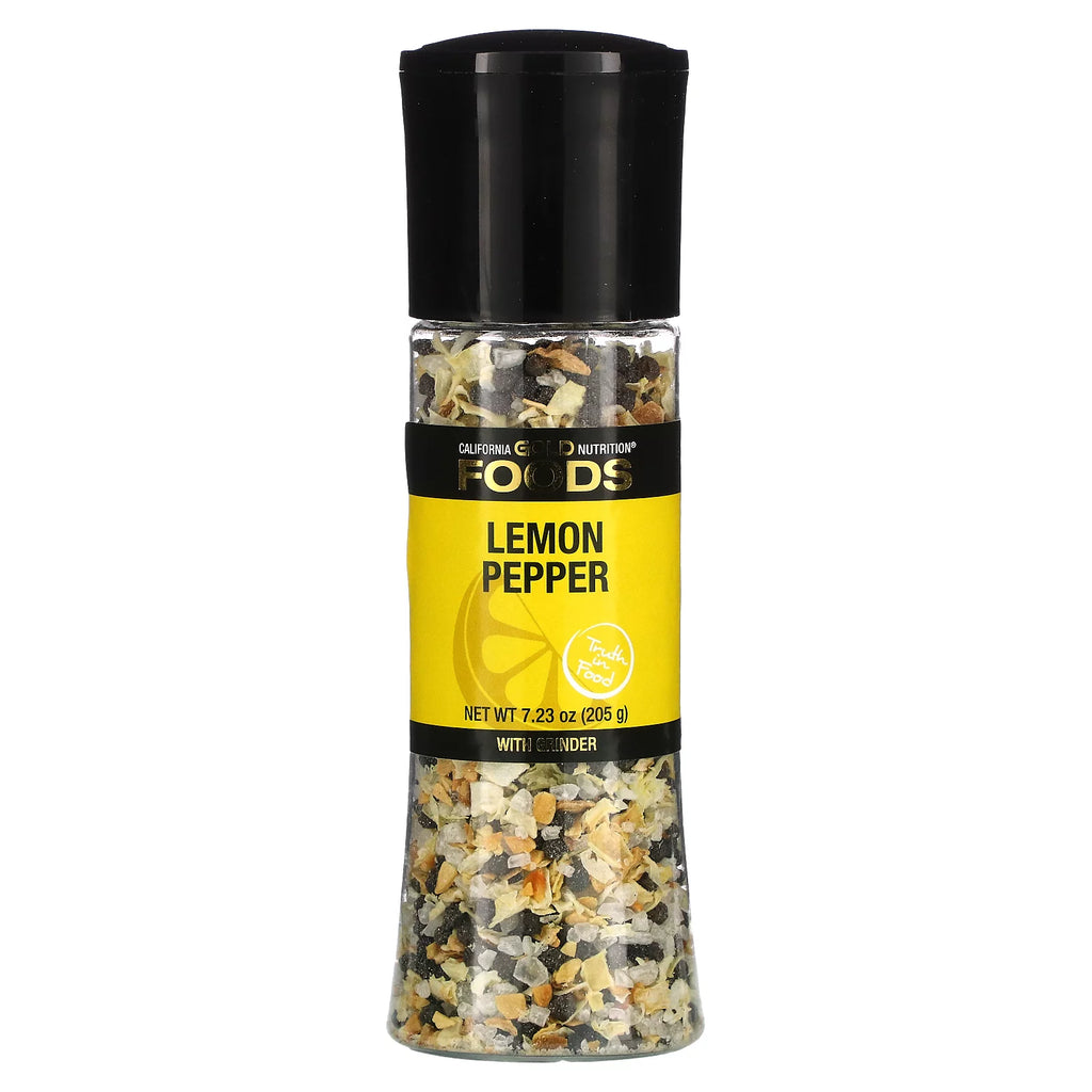 Lemon & Pepper Salt Grinder 7.23 oz Pack of 4 E20389