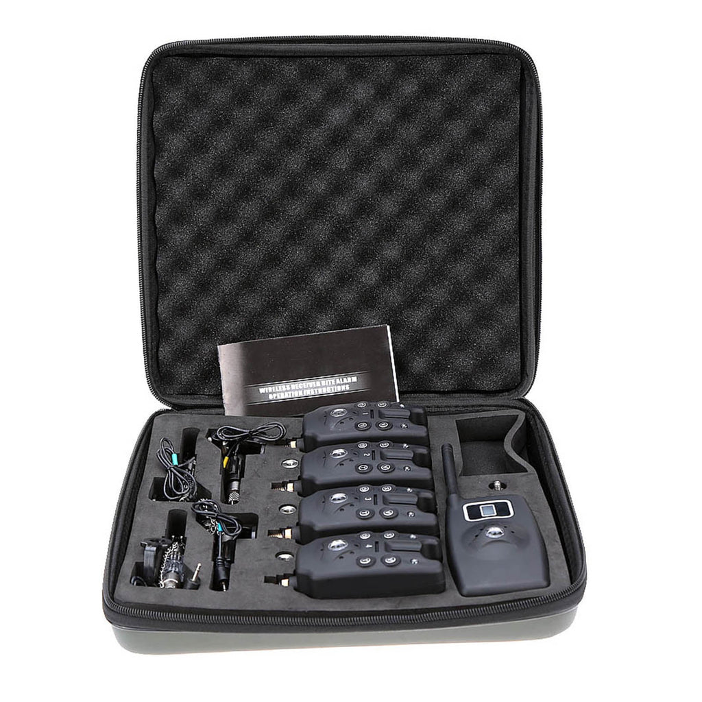Fishing Bite Alert Set with LCD Screen Indicator H204