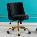 Black Velvet Task Chair D41046