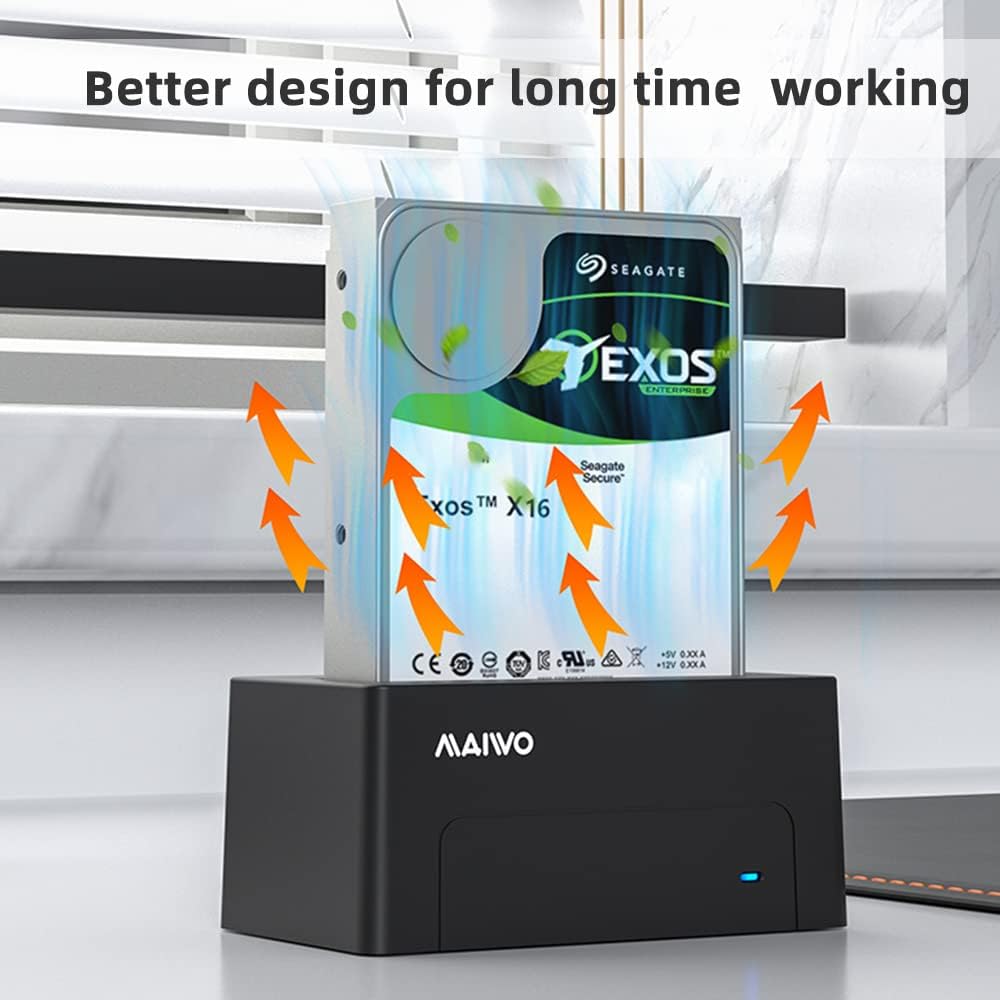 SAS to USB 3.0 Hard Drive Docking Station for 2.5 3.5 inch V459
