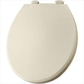 Plastic Round Toilet Seat with Easy Clean and Change Hinge E221