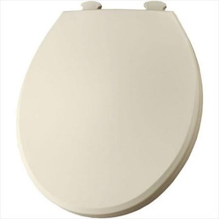 Plastic Round Toilet Seat with Easy Clean and Change Hinge E221