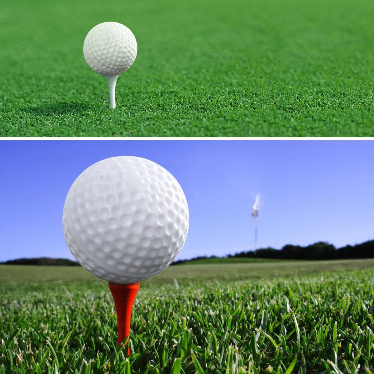 24pcs Plastic Practice Balls (White) W40152