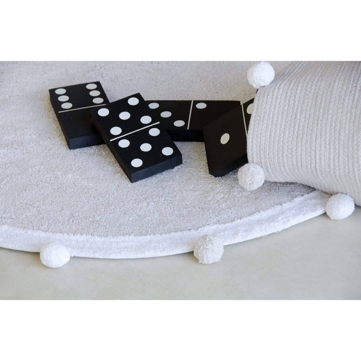 Grey White Leaf Basket V15891