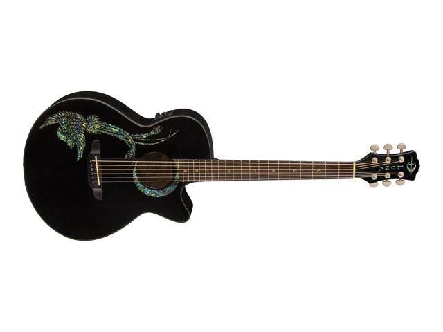Black Acoustic Electric Guitar A88122