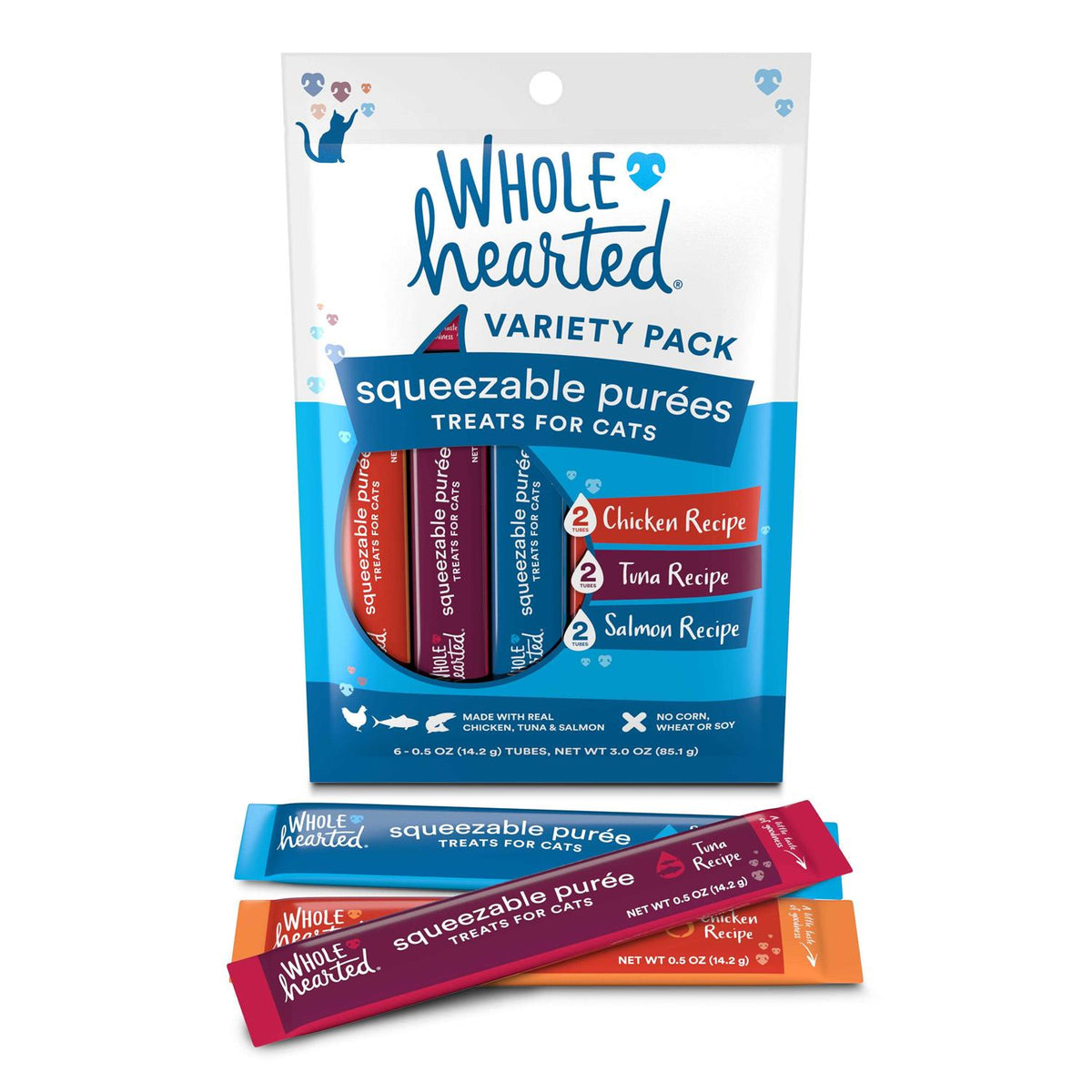 Puree Cat Treat Variety Pack H5003