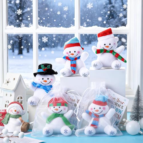 12 Pcs Plush Reindeer Toy X9191