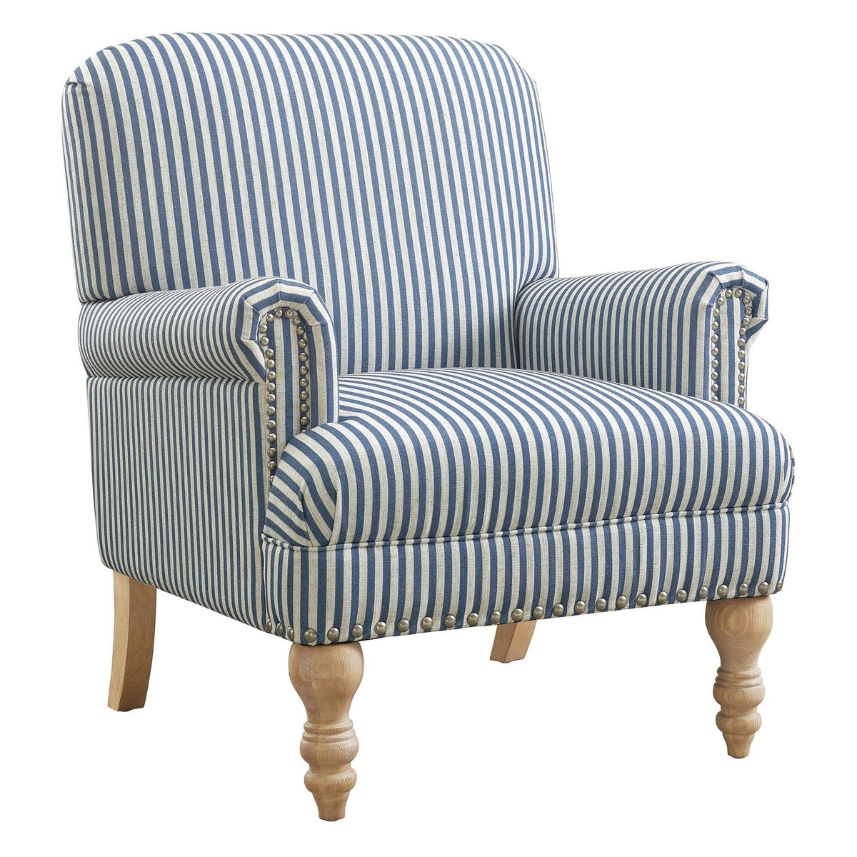 Blue Accent Chair D5189