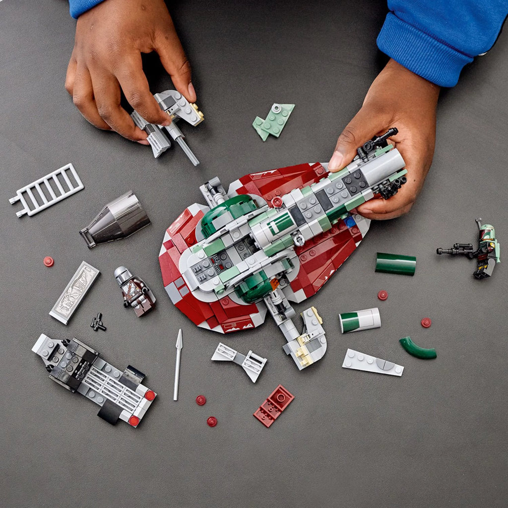 Building Toy with Rotating Wings and 2 Minifigures Y5858