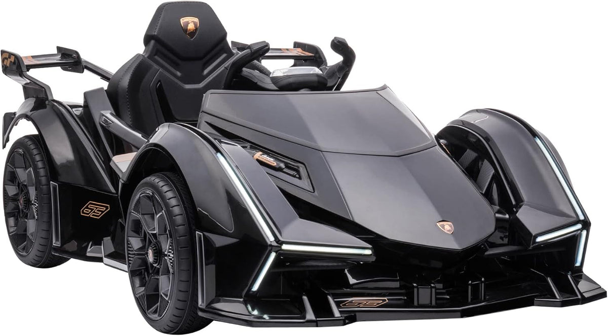 Orange 12V Battery Powered Ride On Toy Car with Parent Remote Control L630991