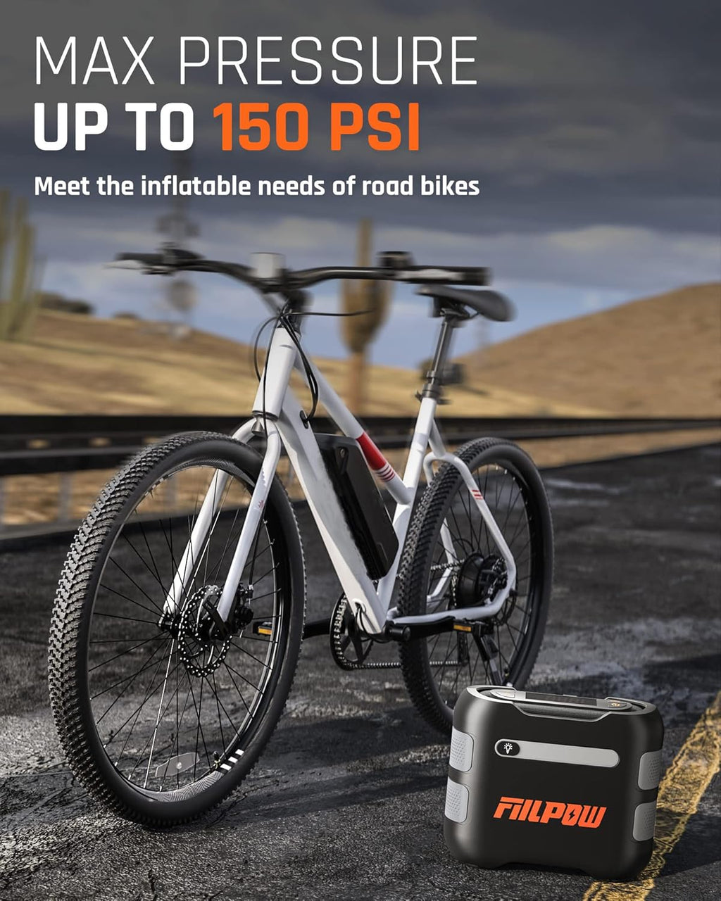 Portable Air Compressor Tire Inflator 150 PSI with Digital Display A64471