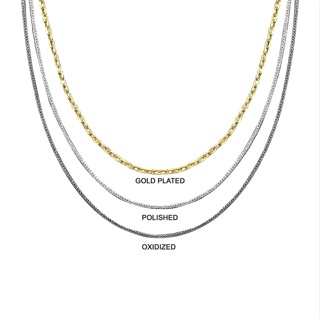 Silver Skull Zodiac Necklace B718680