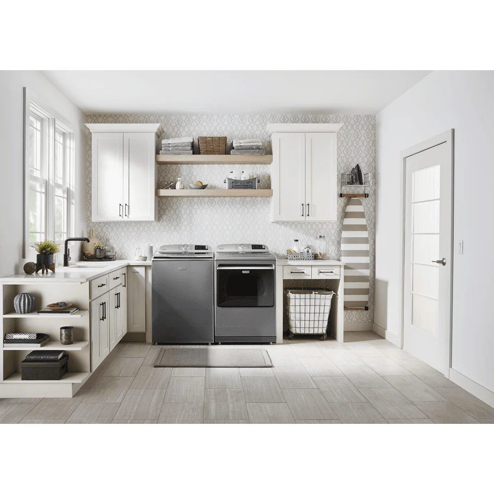 28 Wide 5.2 Cu. Ft. Top Loading Washer - Metallic Slate L7037