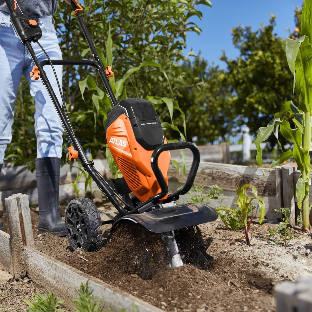80V Brushless Cordless 10 in. Cultivator P41804