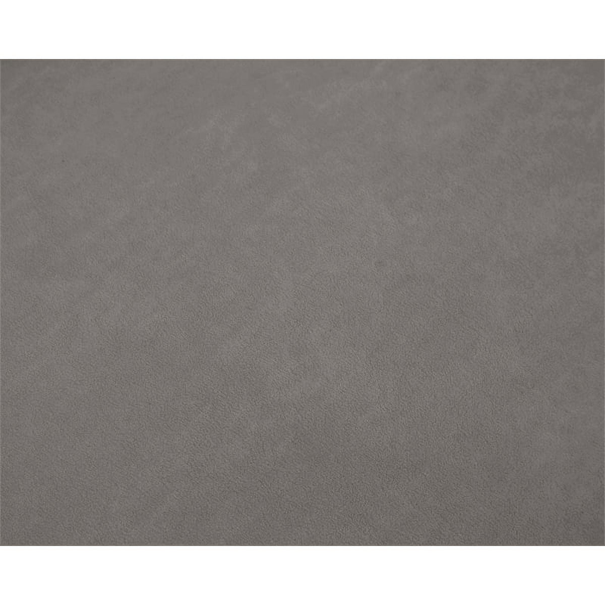 Gray Velvet Modular 2 Piece Armless Loveseat L607