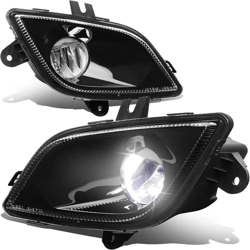 High Power LED Fog Light Lamps Black Housing M980940