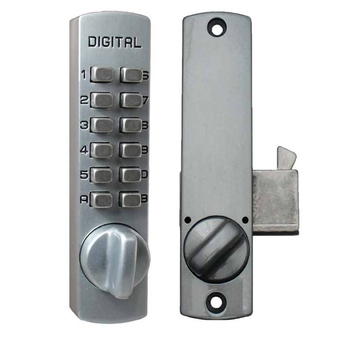 Mechanical Keyless Surface Mount Hook Bolt Sliding R45416