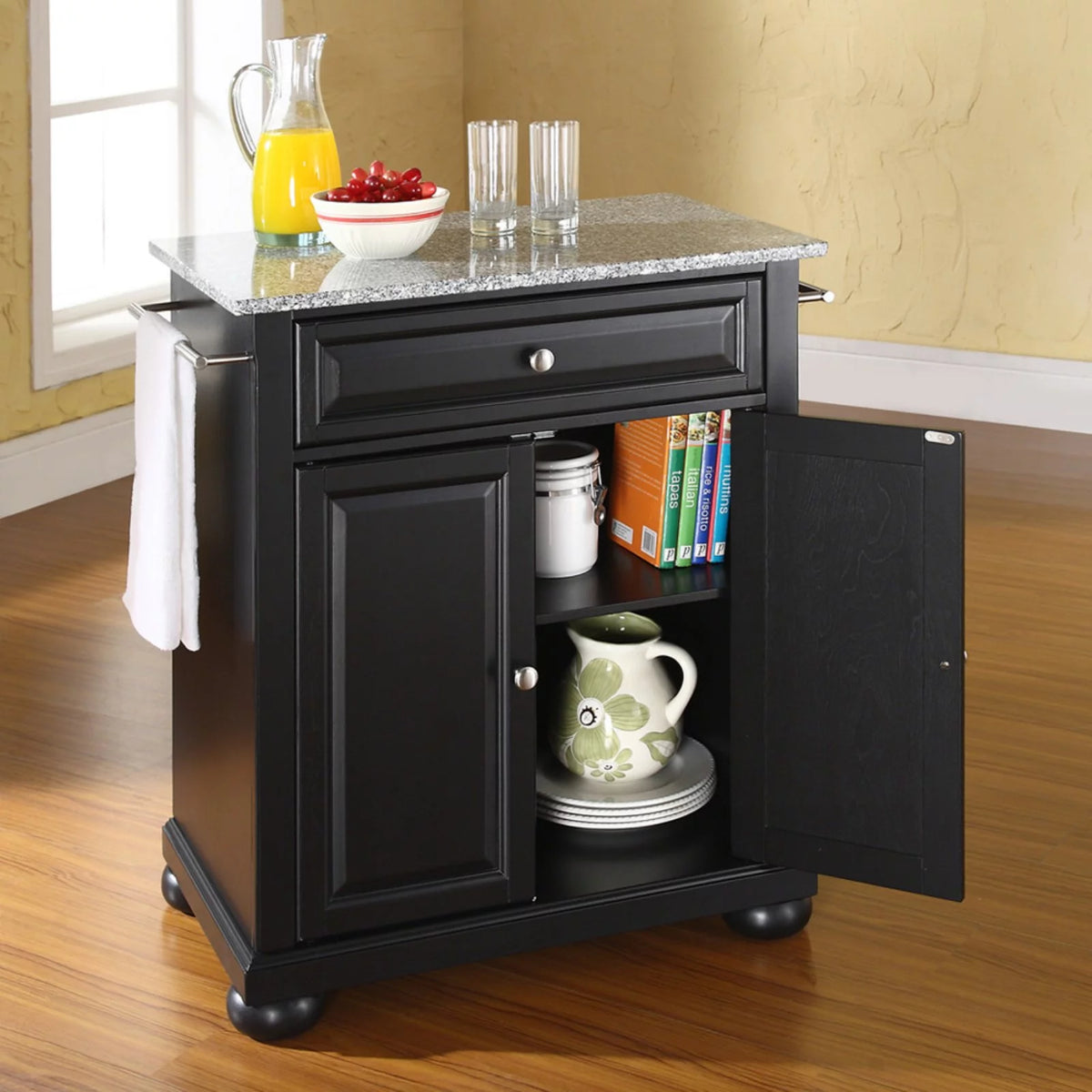 Wood Portable Kitchen Island O42517