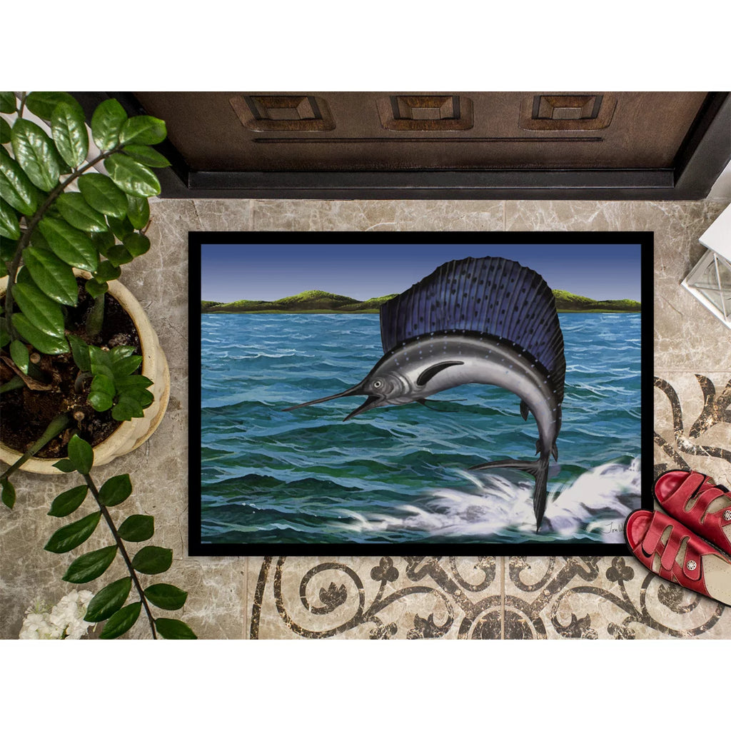 Blue Marlin 24x36 Doormat G14869