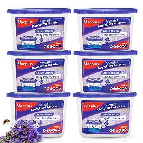 6 Pack 10.5 Oz Lavender Moisture Absorbers J12385