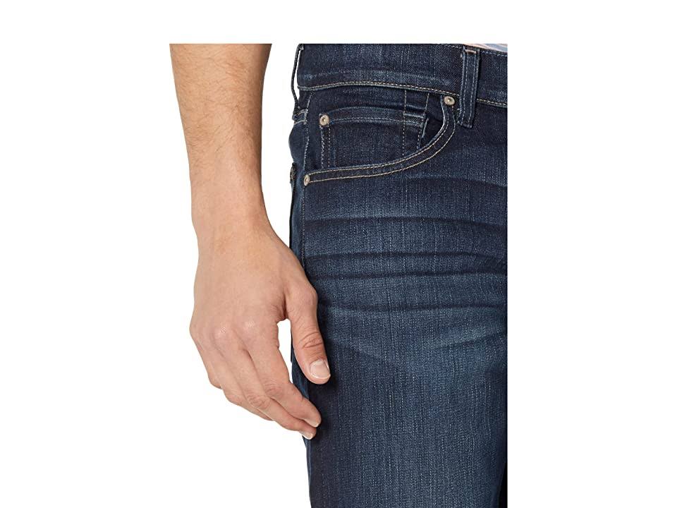 Mens Straight Dark Jeans F7846