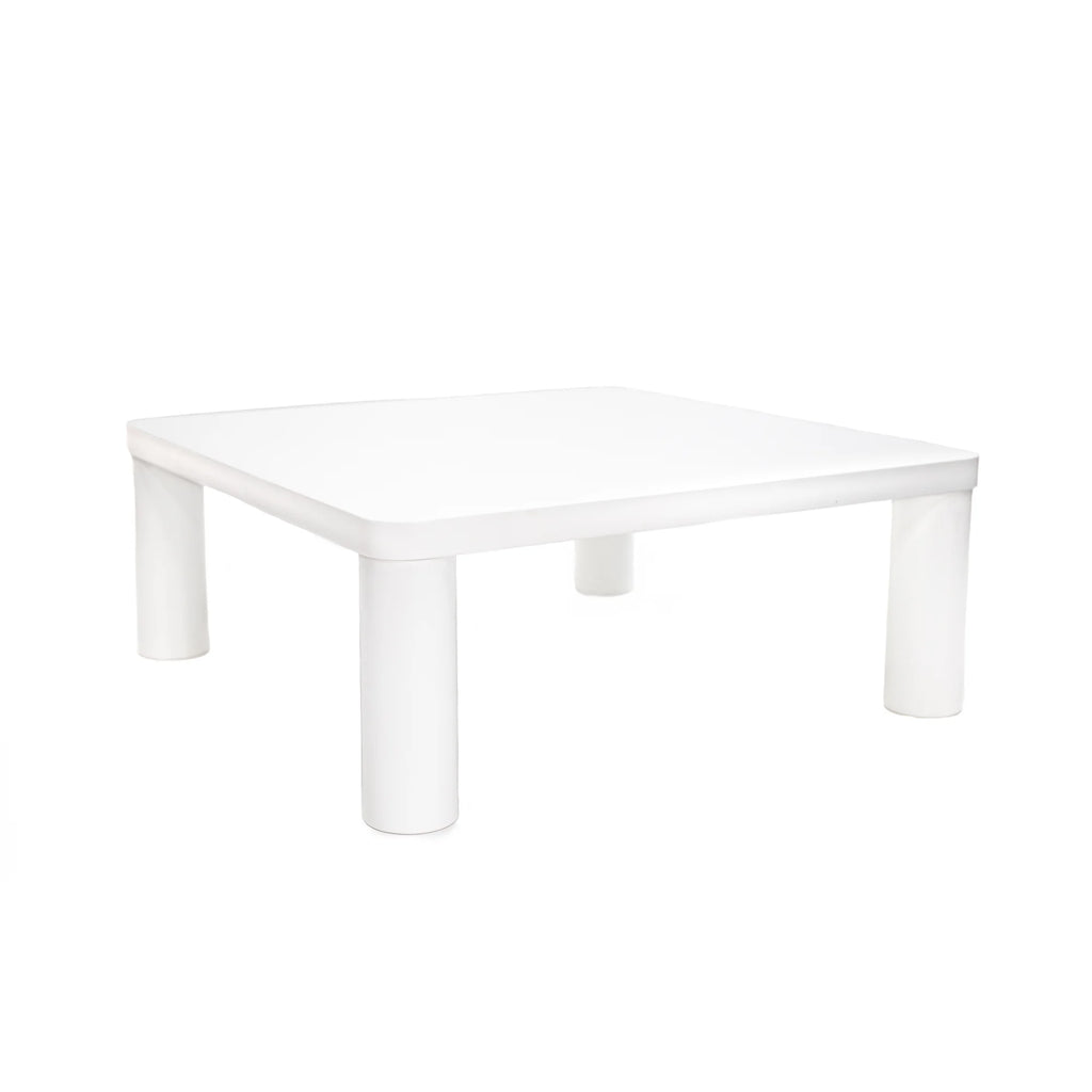 Cream White Square Coffee Table B3285