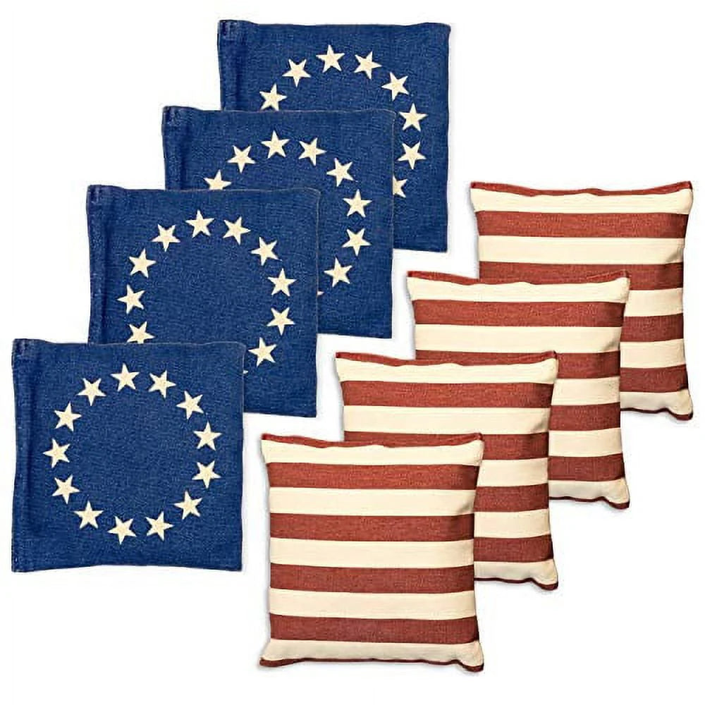 Weather Resistant Duckcloth Cornhole Bags Set of 8 P354769