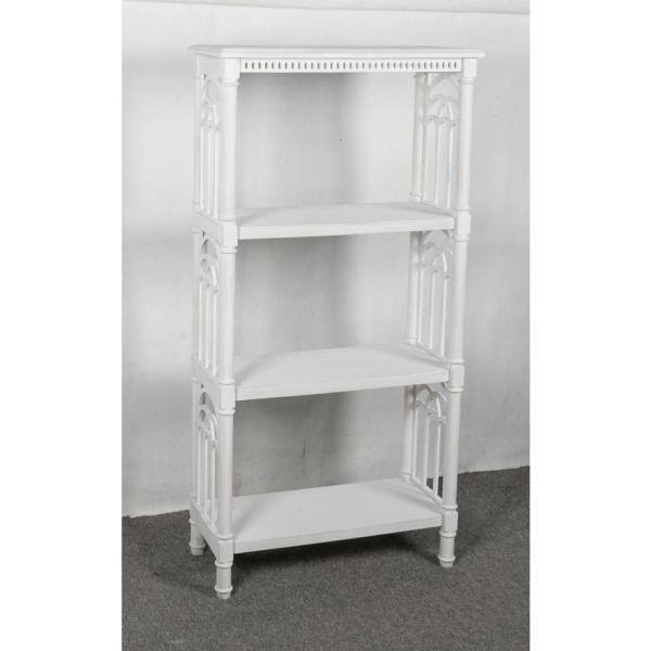 White Bookcase Y860