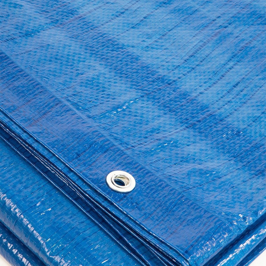 Blue Poly Tarp 10' x 20' Protective Cover Z507071