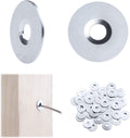 40Pack Cable Railing Kit Protector Sleeve Grommet for 1/8 5/32 3/16 Wire Rope T316 Stainless Steel G74162