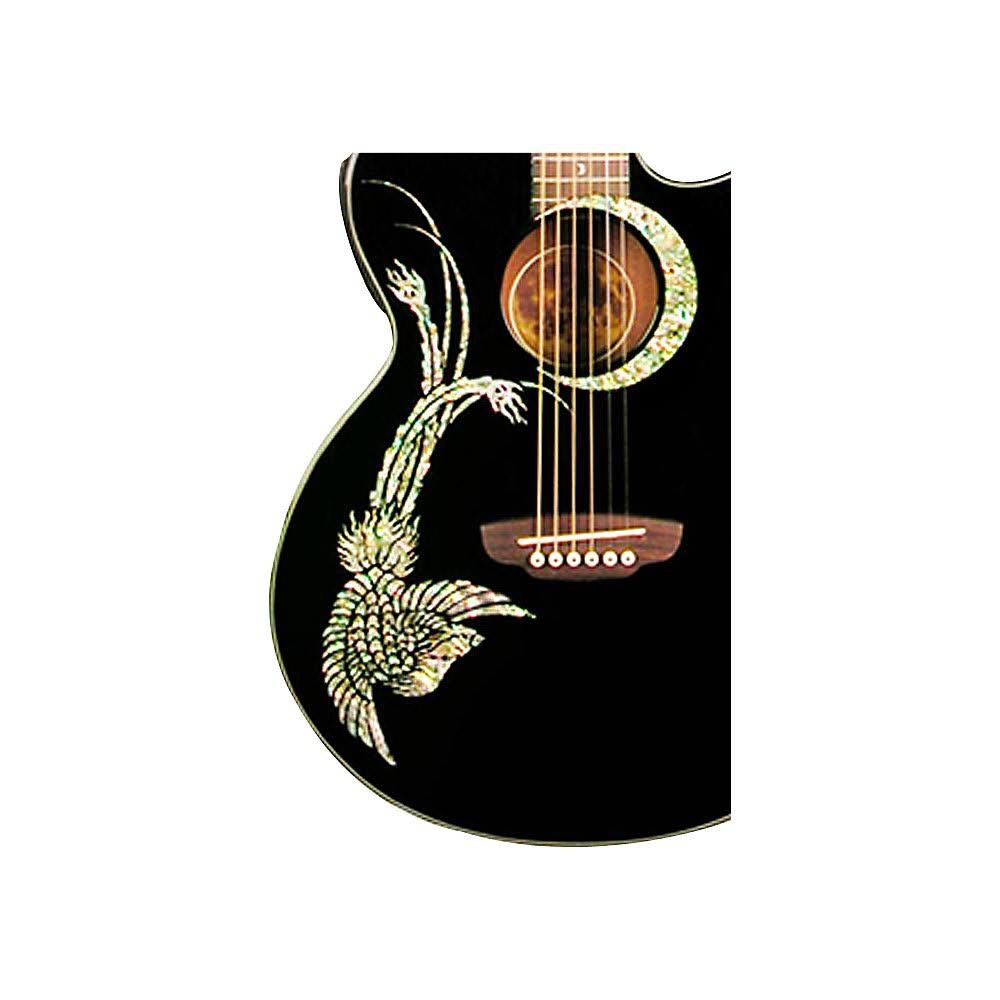 Black Acoustic Electric Guitar A88122