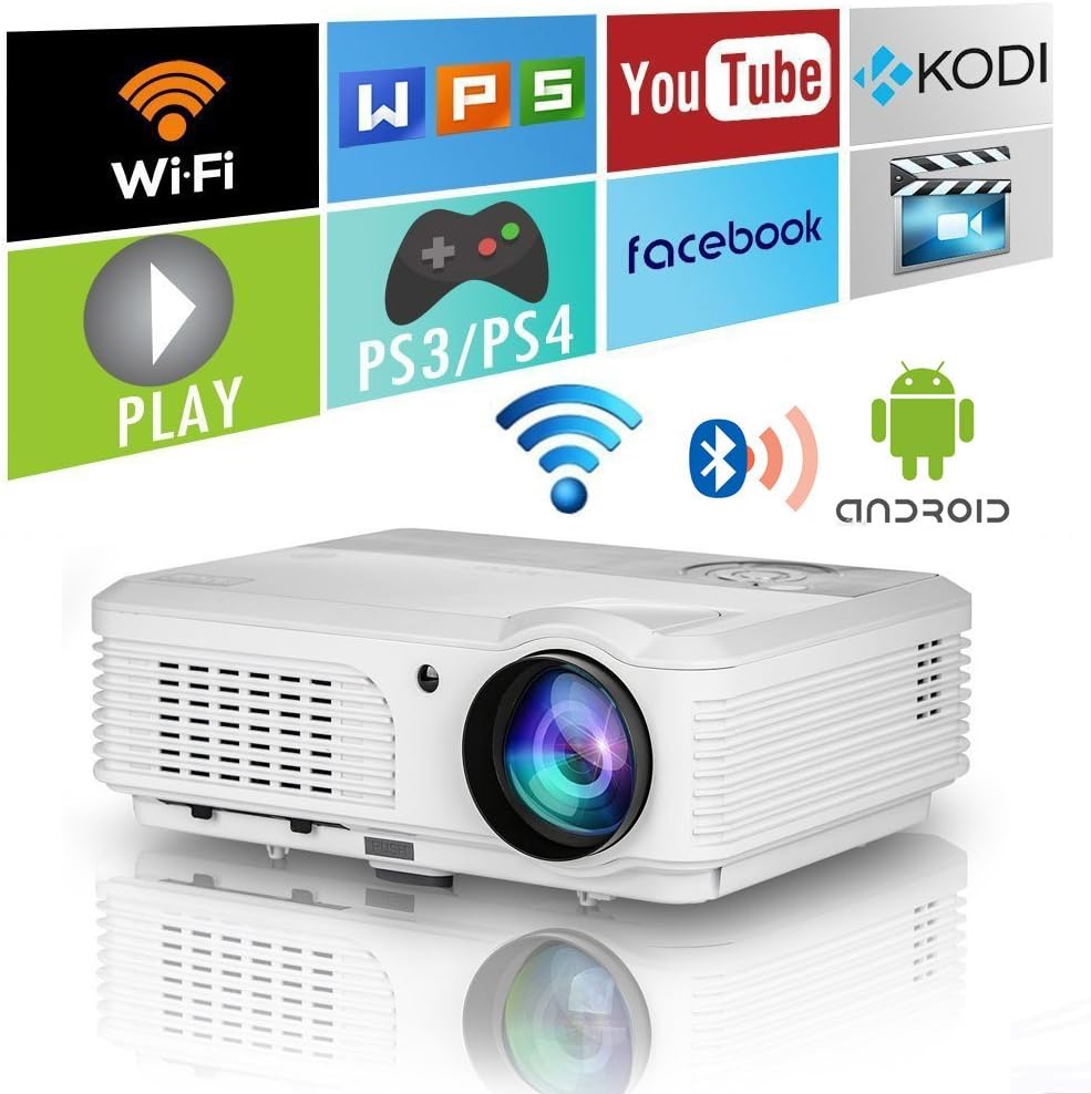1080P HD 7200 Lumens LCD Projector P76660