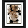 Black Ornate Wood Framed Art Print H170606