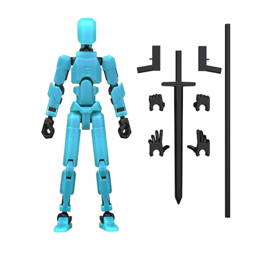 6 Pack 3D Printed Multi-Jointed Movable Action Figure S975789