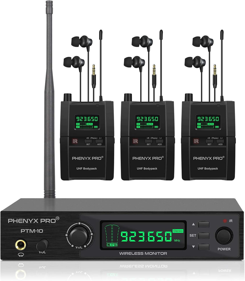 UHF Stereo Wireless In Ear Monitor System, Rack Mountable L237