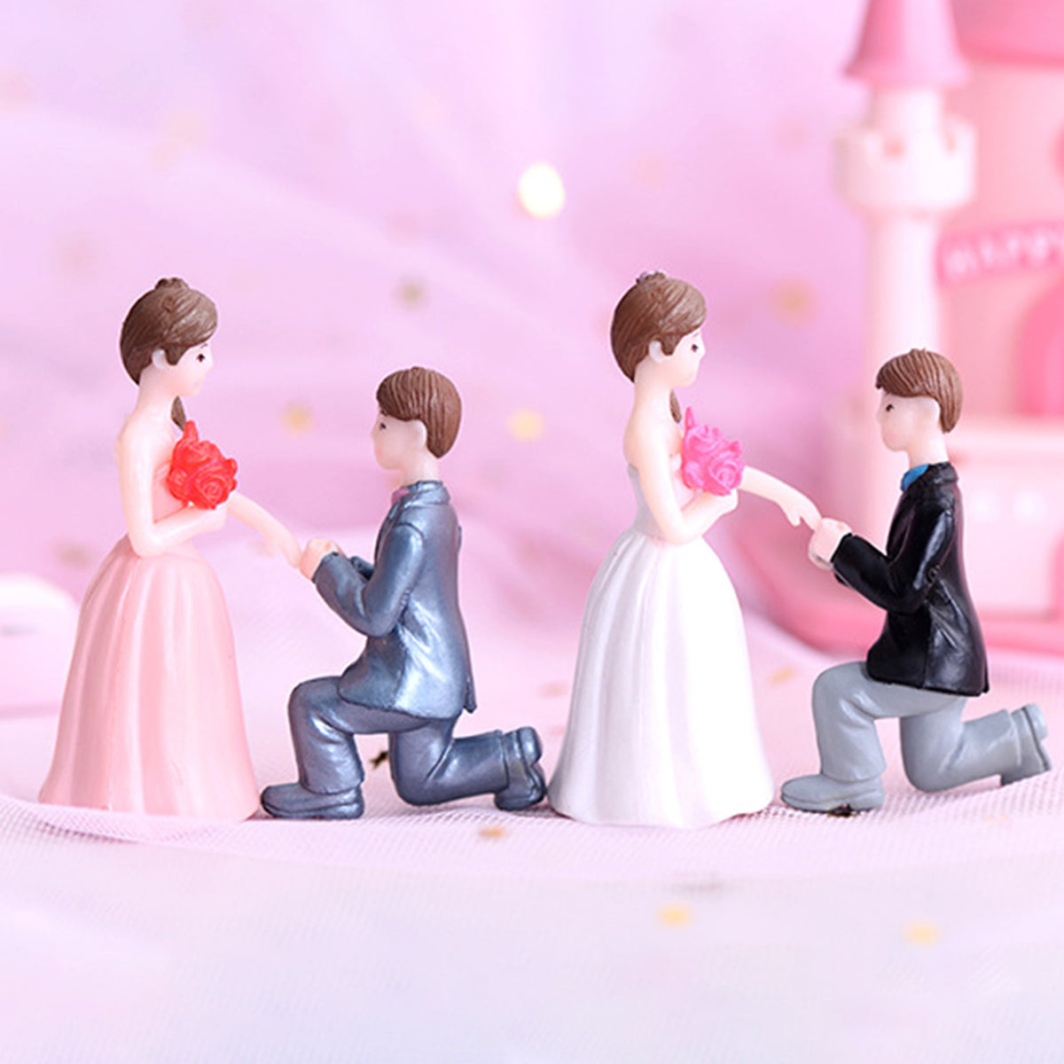 Couple Statue Figurine Home Decor Y44601