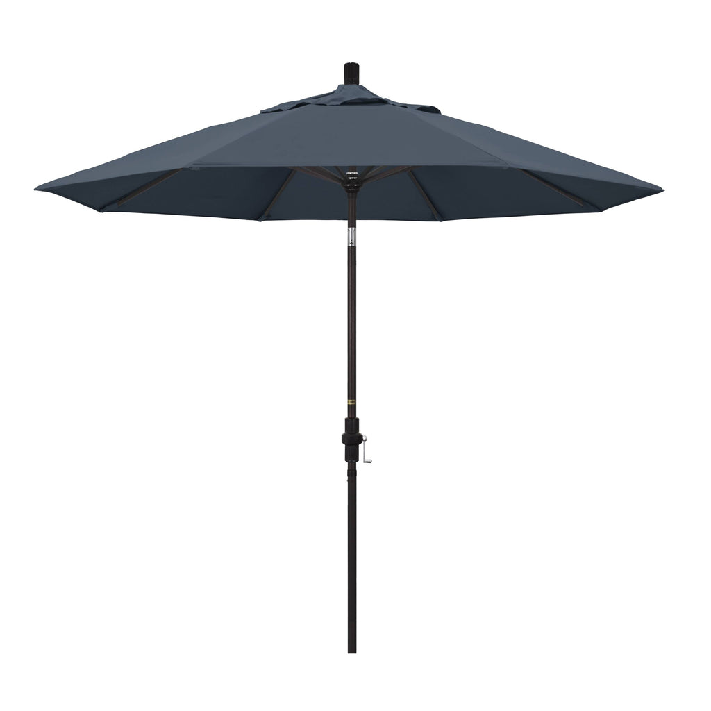 Bronze/Pacifica/Sapphire Aluminum Market Umbrella Y24220