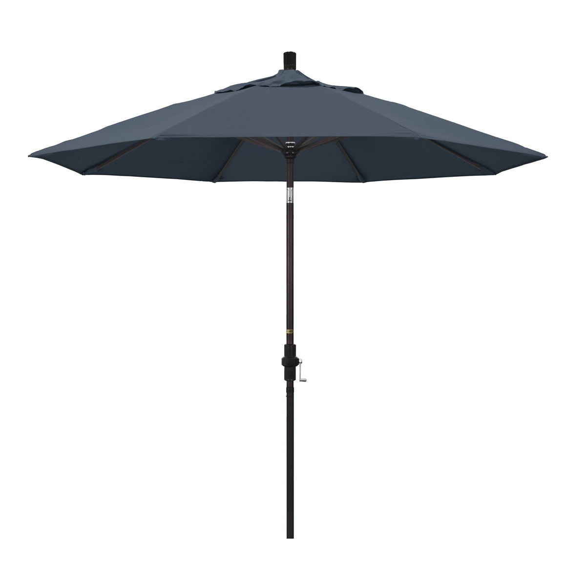 Bronze/Pacifica/Sapphire Aluminum Market Umbrella Y24220