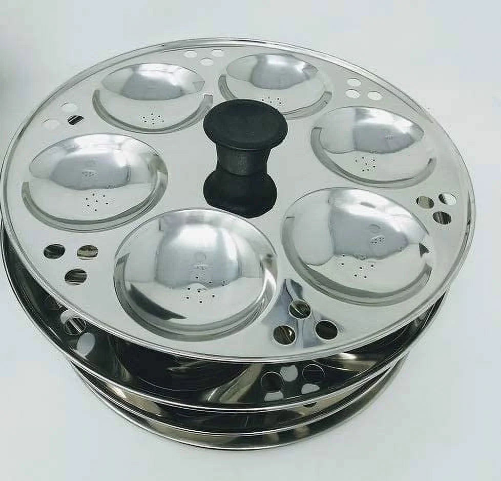 Stainless Steel Idli Cooker with 4-Rack Idly Stand T7023