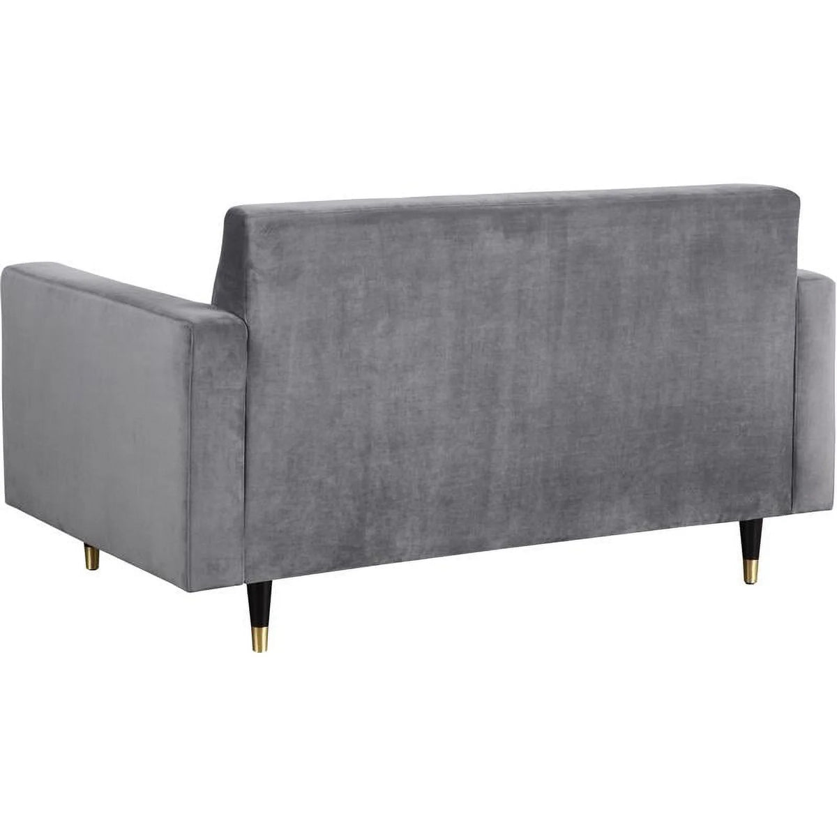 Contemporary Velvet Loveseat and Sofa Y408661
