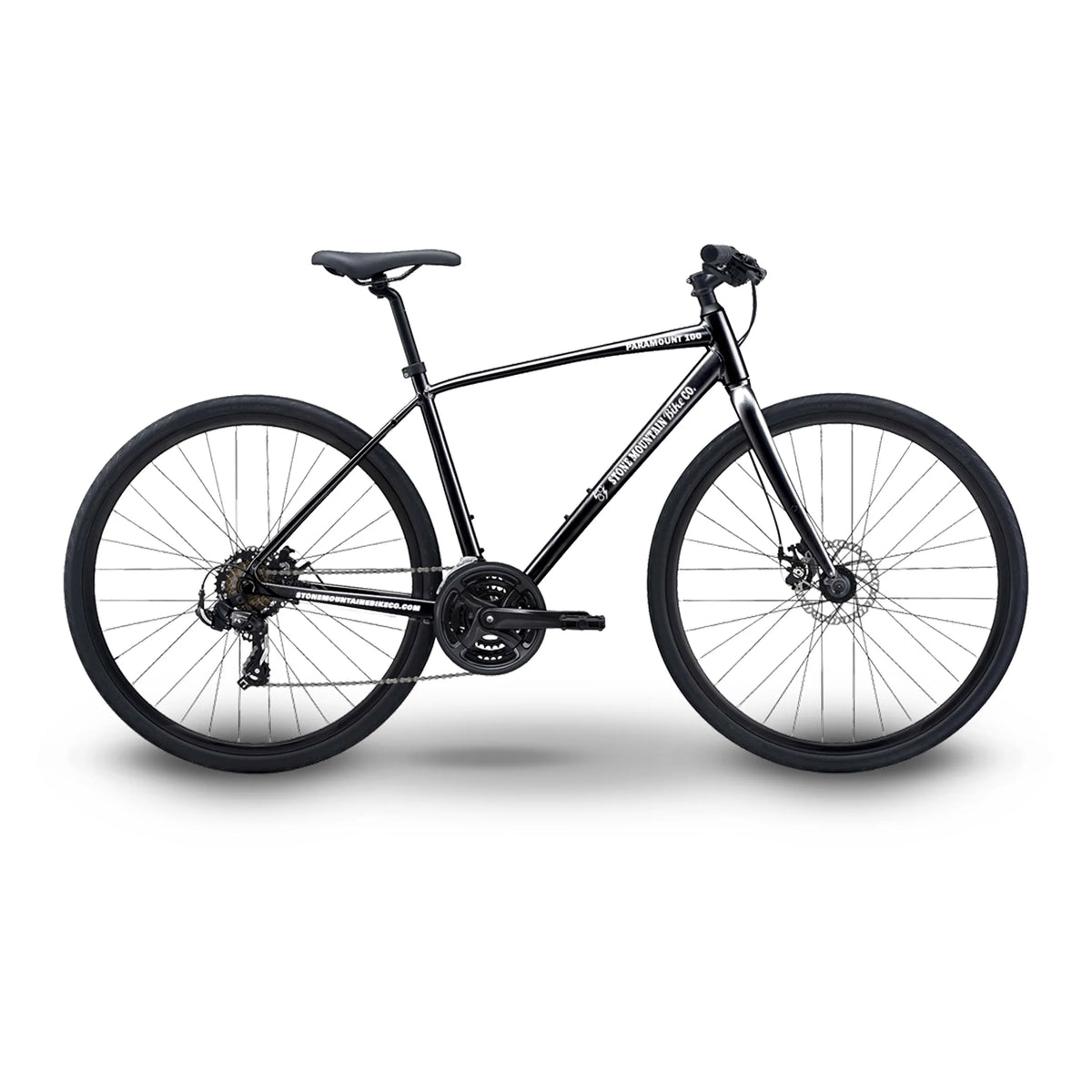 Black 21-Speed Aluminum Hybrid Bicycle M846979