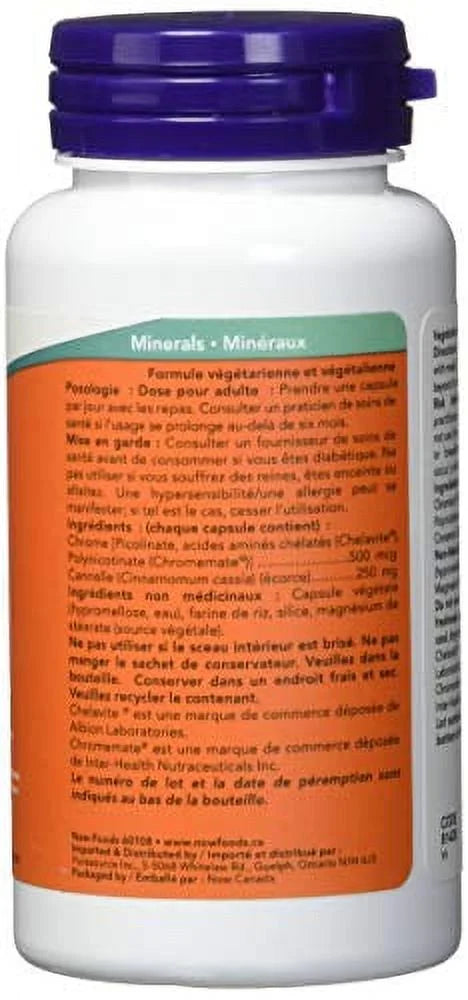 500 mcg Chromium 90 Veg Capsules O36073