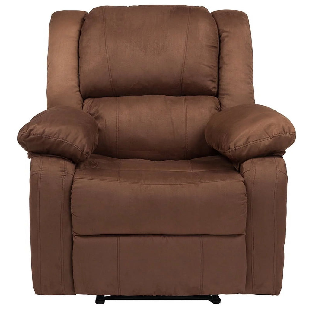 Chocolate Brown Microfiber Recliner X369779