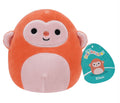Elton the Peach Monkey 5 Inch Plush Toy V8254