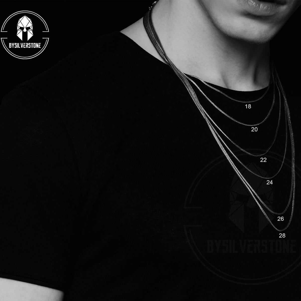 Silver Skull Zodiac Necklace B718680