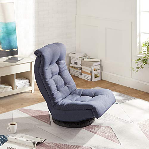 Swivel Foam Lounge Chair with Headrest A910