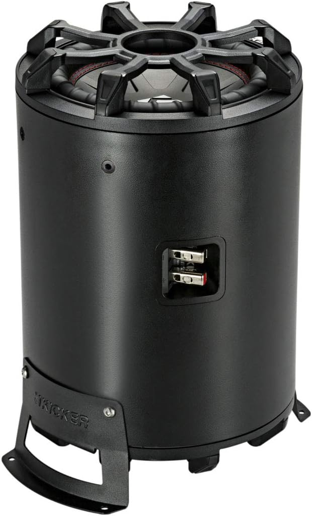 8 Bass Tube Sub Enclosure Subwoofer Box with Amplifier & Amp Kit R595