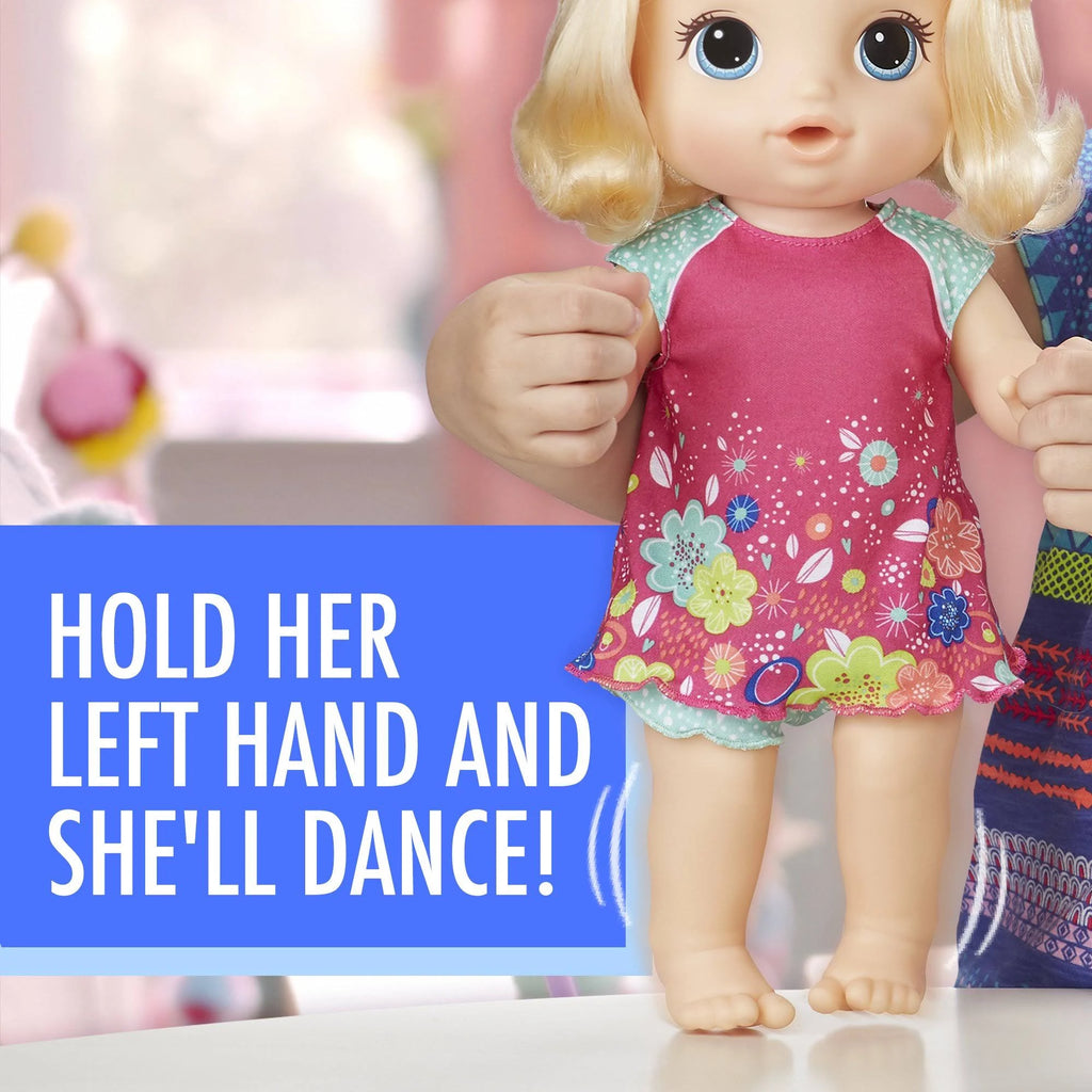 Baby Alive Potty Dance Exclusive Value Pack (Blonde Straight Hair) A299