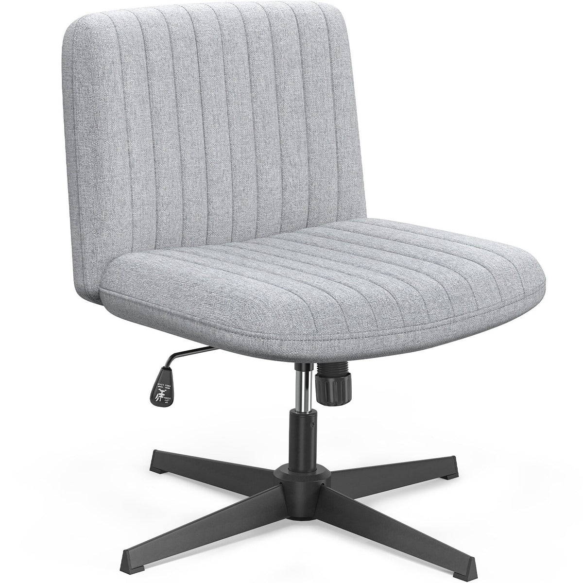 Armless Criss Cross Legged Adjustable Swivel Office Desk Chair A709
